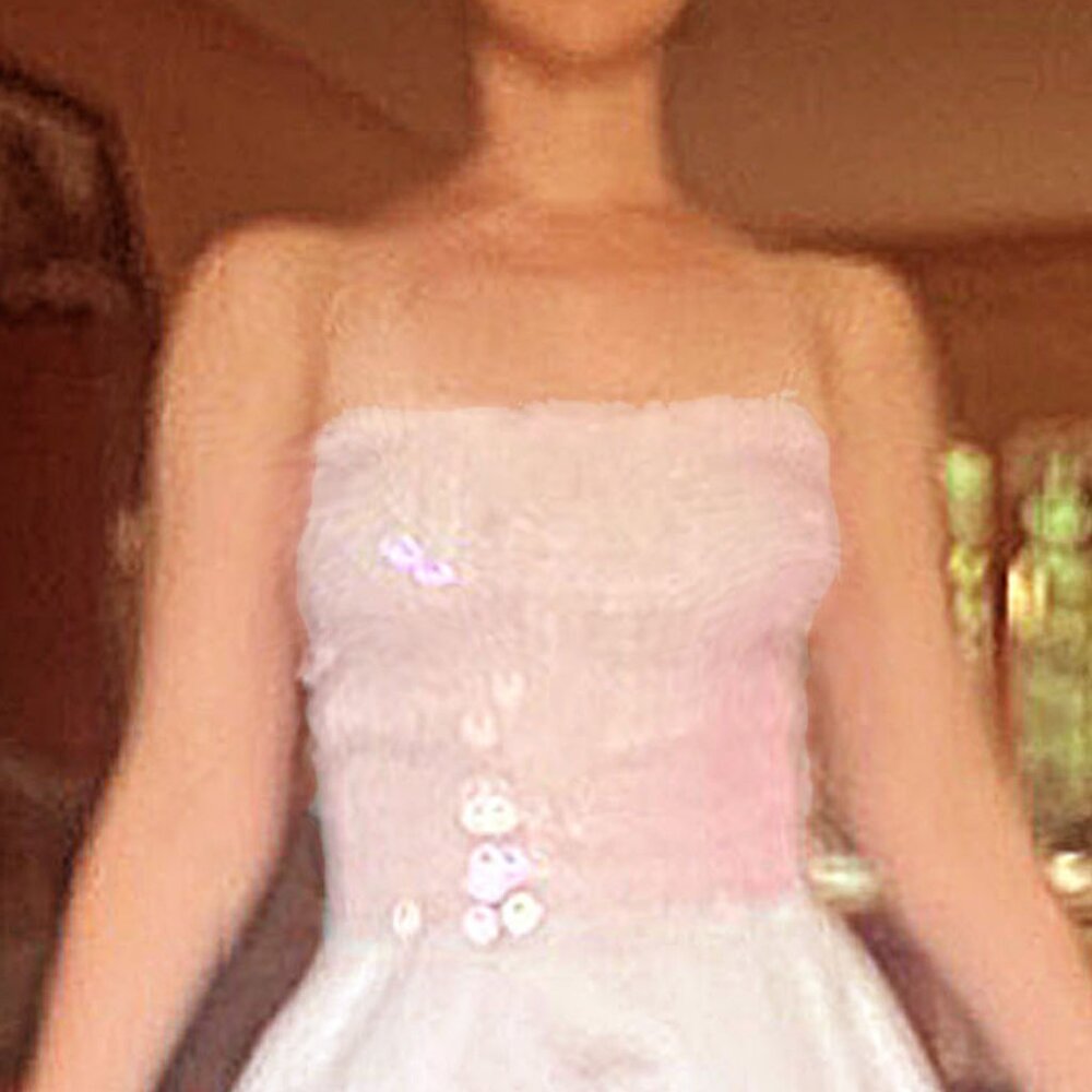 Luscious Pink Sequin Tube Top (pair with pants or skirt!), sz. 6-8